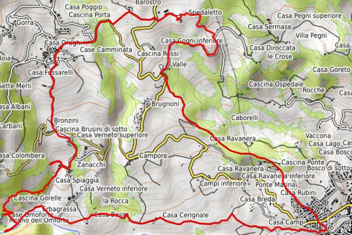 OMFORT E LA VALLE DEI MULINI